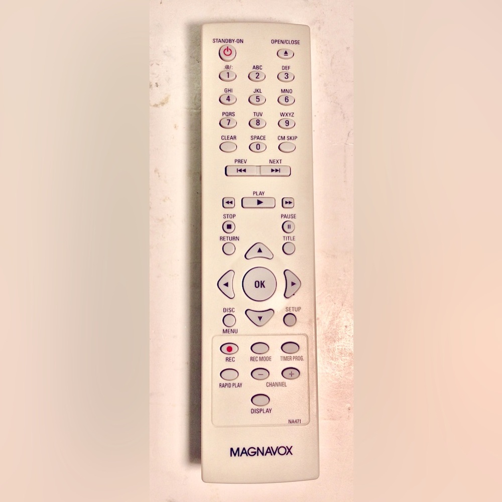 Magnavox NA471 for CMWR10D6 MWR10D6 DVD Recorder Remote Control OEM